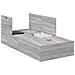 Struttura letto con contenitore grigia Sonoma 90x200 cm - Foto miniatura 1