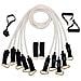 Set Di Corde Di Resistenza Con Gancio A Zucca Tpe 150lb 11 Pezzi - Foto miniatura 2