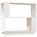 Lusso Casadino -  Libreria/divisorio Bianco 80x25x70 Cm In Legno Massello Di Pino - Foto miniatura 1