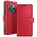 Custodia A Portafoglio Per Xiaomi Redmi 14c E Poco C75 Con Funzione Di Supporto, Rosso - Foto miniatura 1
