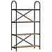 Libreria rovere artigianale 80 x 30 x 146 cm Legno multistrato - Foto miniatura 1