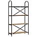 Libreria rovere artigianale 80 x 30 x 146 cm Legno multistrato - Foto miniatura 7