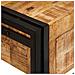 Tavoli consolle 2 pcs Marrone Legno Di Mango Massello - Foto miniatura 8