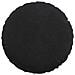 Cuscini per Seduta 2 pcs Nero Ø 40 x 13 cm Velluto - Foto miniatura 6