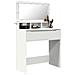 Tavoli da Trucco per Camera da Letto Bianco 80 x 39,6 x 135 cm - Foto miniatura 3
