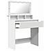 Tavoli da Trucco per Camera da Letto Bianco 80 x 39,6 x 135 cm - Foto miniatura 5