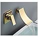 Rubinetto per lavabo da bagno, Blackswan, tipo M86, modello oro lucido, misura 17,5 cm - Foto miniatura 3