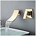 Rubinetto per lavabo da bagno, Blackswan, tipo M86, modello oro lucido, misura 17,5 cm - Foto miniatura 4