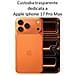 Ultra Slim Custodia Tpu Silicone 0,3mm Cover Case Per Apple Iphone 17 Pro Max Trasparente - Foto miniatura 2