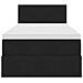 Letto con Contenitore con materasso Nero 90 x 190 cm Velluto - Foto miniatura 7