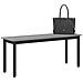 panchina Grigio Sonoma 110 x 35 x 45 cm Legno multistrato - Foto miniatura 3