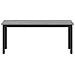 panchina Grigio Sonoma 110 x 35 x 45 cm Legno multistrato - Foto miniatura 5