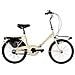 Bici Richiudibile Misura 20 Bicicletta Pieghevole Stile Graziella Unisex Per Adulti Grz20 Completa Di Accessori Con Luci A Led - 38 Panna - Foto miniatura 1