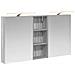 Set di Armadi da Bagno con lo scaffale 3 pcs 130 x 14,5 x 70 cm - Foto miniatura 1