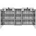 Set di Armadi da Bagno con lo scaffale 3 pcs 130 x 14,5 x 70 cm - Foto miniatura 7