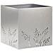 Vaso da giardino 2 pz Argento 50 x 50 x 49 cm Acciaio Inox - Foto miniatura 4