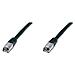 Cavo di Rete Cat6 Doppia Schermatura da 0,5 Metri Colore Nero - Foto miniatura 1