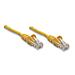 ICOC CCA5U-010-YE - Cavo di rete Patch CCA Cat. 5e Giallo UTP 1 mt - Foto miniatura 3