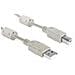 ICOC U-AB-18-U2-FER - Cavo USB 2.0 A maschio / B maschio 1.8 m con ferrite - Foto miniatura 3