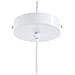 Lampadario A Forma Di Cono In Alluminio Bianco Albano - Foto miniatura 21
