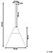 Lampadario A Forma Di Cono In Alluminio Bianco Albano - Foto miniatura 25