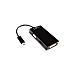 Black Usb C Adapterusb C To Vga Dvi Hdmi Adapter - Foto miniatura 3