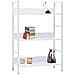 Scaffale Libri 3 Ripiani Bianco 60x27,6x90,5 Legno Multistrato - Foto miniatura 4