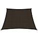 Vela Parasole 160 g / m² Marrone 4/5x3 m in HDPE - Foto miniatura 1