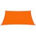 Parasole a Vela Oxford Rettangolare 6x7 m Arancione - Foto miniatura 3