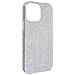 Cover Iphone 13 Pro Max Silicone Semi-rigido Con Paillette Amovibili Argento - Foto miniatura 1