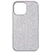 Cover Iphone 13 Pro Max Silicone Semi-rigido Con Paillette Amovibili Argento - Foto miniatura 3