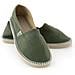 Espadrillas Malaga 37 Verde Militare - Foto miniatura 1
