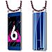 Catena Di Telefoni Cellulari Compatibile Con Honor 9 In Rosso Blu Bianco - Coperchio Protettivo In Silicone Con Anelli D'argento, Cinturino In Corda E Custodia Staccabile - Foto miniatura 8