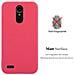 Custodia Compatibile Con Lg K10 2017 In Candy Rosso - Coperchio Protettivo In Silicone Tpu Flessibile - Foto miniatura 3