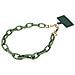 Gioiello Da Smartphone Catena A Maglie Larghe 58 Cm Moxie Serie Milano Verde - Foto miniatura 3