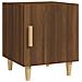 Comodino Rovere Marrone In Legno Multistrato - Foto miniatura 1