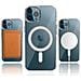 Cover Per Iphone 12 Pro Max Con Cerchio Compatibile Magsafe Trasparente - Foto miniatura 2