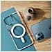 Cover Per Iphone 12 Pro Max Con Cerchio Compatibile Magsafe Trasparente - Foto miniatura 3