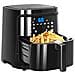 Friggitrice ad Aria Smart Cube Capacità 7 Litri 1900 Watt Colore Nero / Oro - Foto miniatura 2