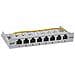Inline Patch Panel Cat.6a 0.5u A 8 Vie, Grigio, Protezione Antipolvere - Foto miniatura 3