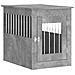 Gabbia Cani Arredamento Grigio Cemento 55x75x65cm Multistrato - Foto miniatura 1