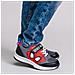 Scarpe Sportive Per Bambini Grigio Rosso 27 - Foto miniatura 3