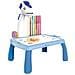 Tavolo Da Disegno Con Faretto Unicorno Per Bambini, Blu - Foto miniatura 4