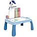 Tavolo Da Disegno Con Faretto Unicorno Per Bambini, Blu - Foto miniatura 8