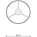 Lampada A Sospensione Princess 40 Sl. 1415 - Moderno Lampade A Sospensione Multicolore 95x40x40 Cm - Foto miniatura 2