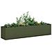 Fioriera Verde Oliva 200x40x40 Cm In Acciaio Laminato A Freddo - Foto miniatura 1