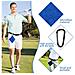 Asciugamano Per Palline Da Golf Con Clip Blue - Foto miniatura 4
