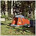 Tenda Campeggio a Cupola 1Persona Grigia Arancione Impermeabile - Foto miniatura 2