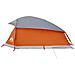 Tenda Campeggio a Cupola 1Persona Grigia Arancione Impermeabile - Foto miniatura 7