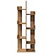 Libreria Rovere Artigianale 48x25,5x140 cm Legno Multistrato - Foto miniatura 4